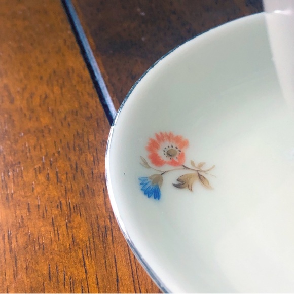 Vintage 80s Kahla Gravy Bowl/Boat w/ 8” Underplate Made in Germany - Picture 7 of 10